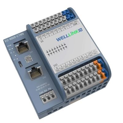 comprar Ethernet/IP Módulo de entrada y salida EI2-8800-C1NN 8di8do Entrada salida bidireccional PNP para PLC por Decowell online manufacture
